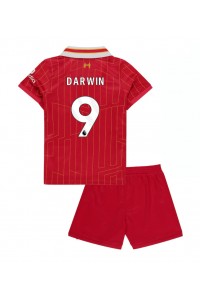 Liverpool Darwin Nunez #9 Babyklær Hjemme Fotballdrakt til barn 2024-25 Korte ermer (+ Korte bukser)